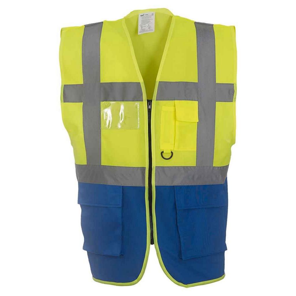 Yoko Unisex Adult Executive Recycled Hi-Vis Waistcoat
