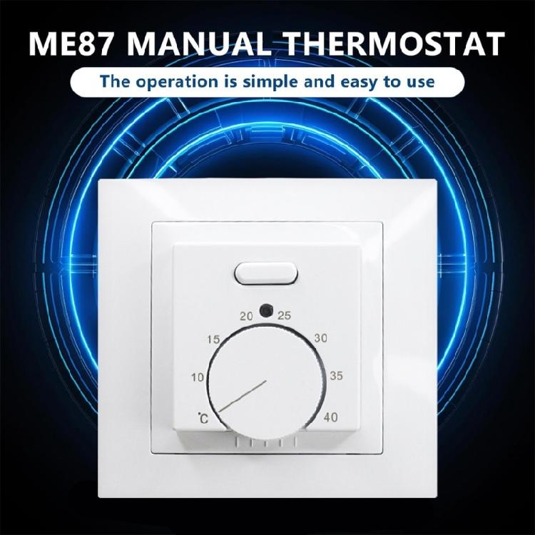 Настенные комнатные терморегуляторы 16А Диапазоны 5-55°C Энергосберегающий Корпус Управление системой отопления