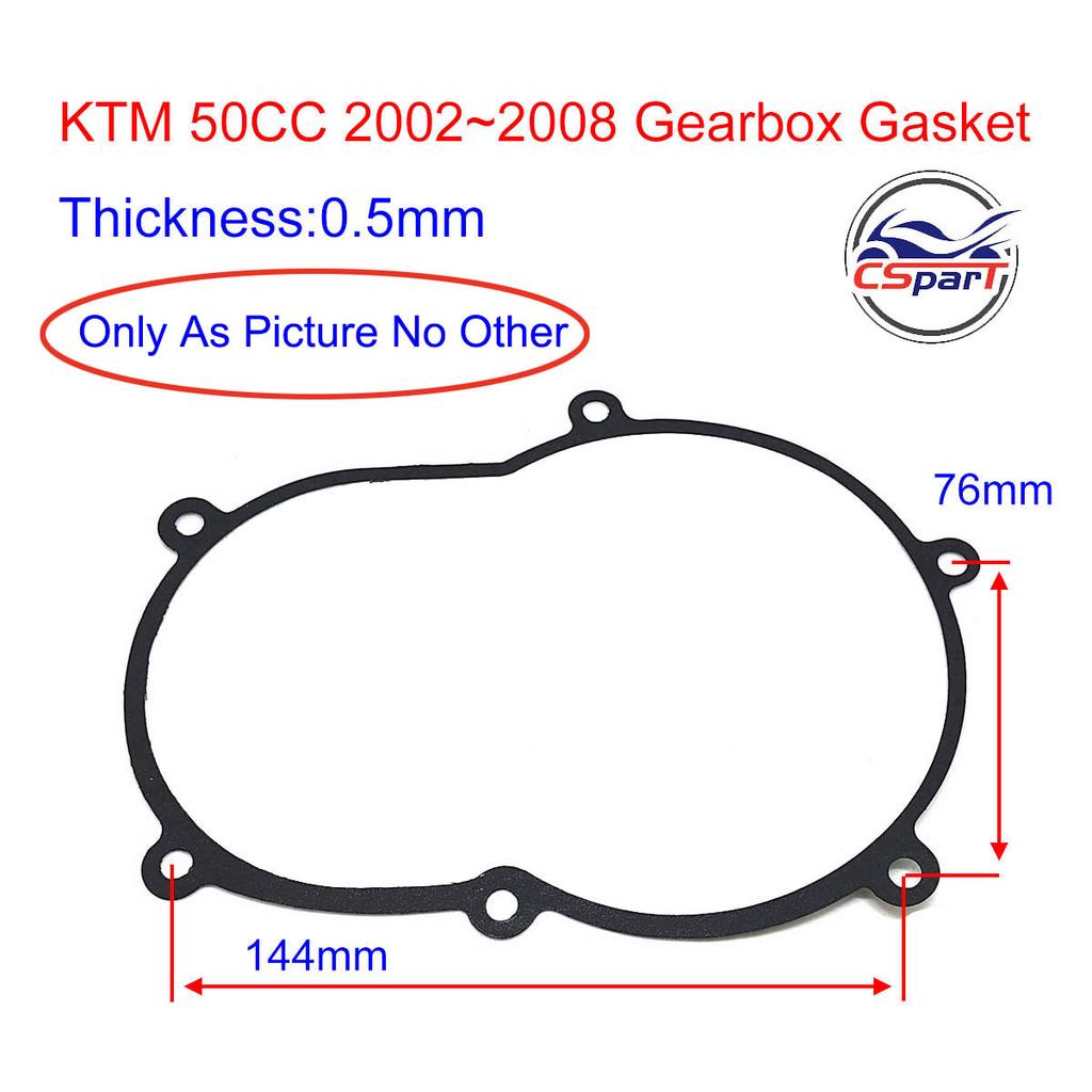 Crankcase Cover Right Gear Kick Starter For KTM 50 65 50CC 65CC SX Air Water Cooled Pro JR LC PRO SR 2001~2008