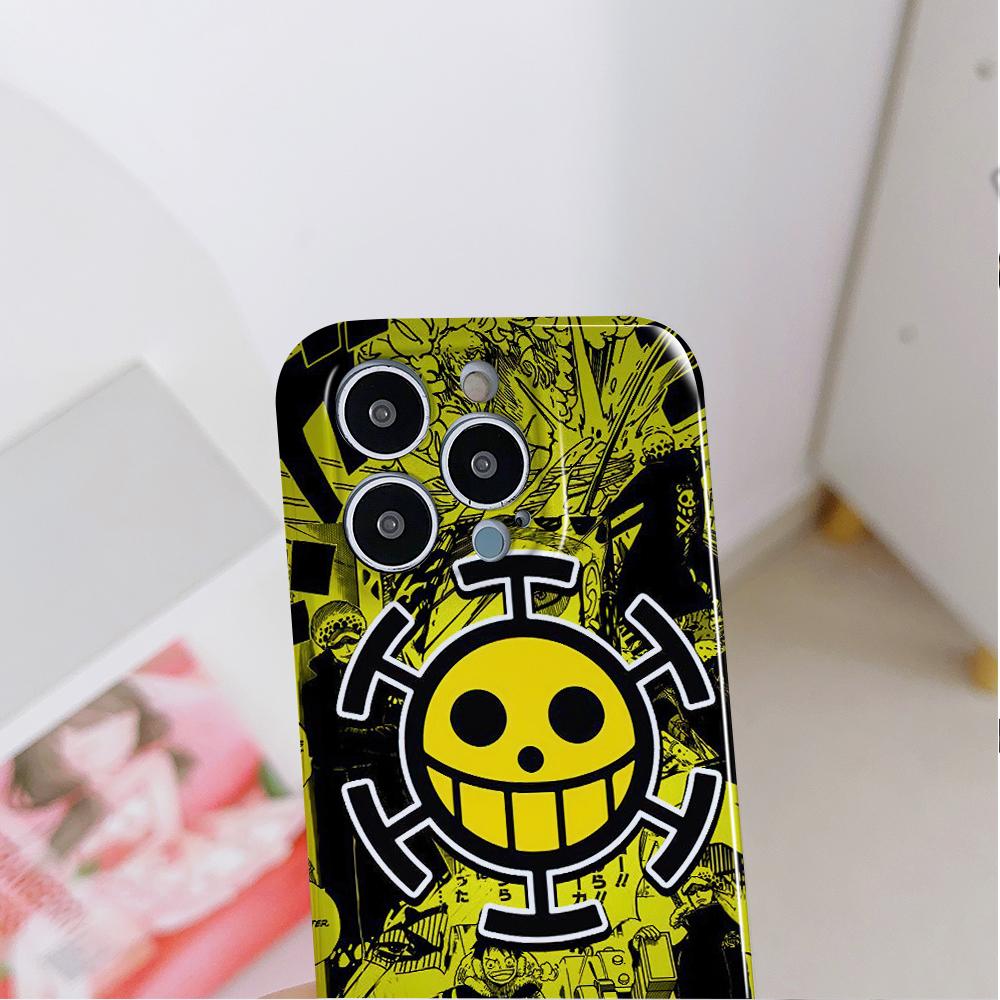 Популярный чехол для телефона с аниме для Samsung Galaxy A52 iPhone 11 13 15 Xiaomi Redmi VIVO OPPO Realme Huawei Infinix Противоударный Ультратонкий Жесткий Чехол