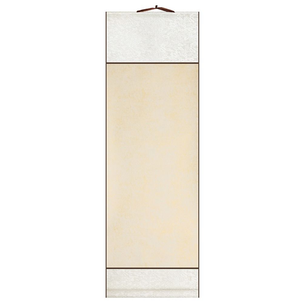 Свиток из золотой рисовой бумаги в китайском стиле, каллиграфические картины, монтировочный свиток, художник