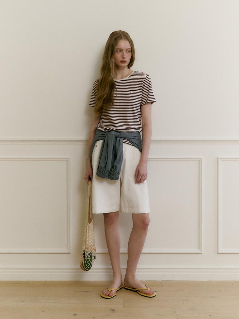 MOAT Breeze Stripe T-Shirt (Blue Stripe)