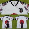 Japan Y3 National Team Edition Football Jersey Anime Print Short Sleeve Men Cycling Sports