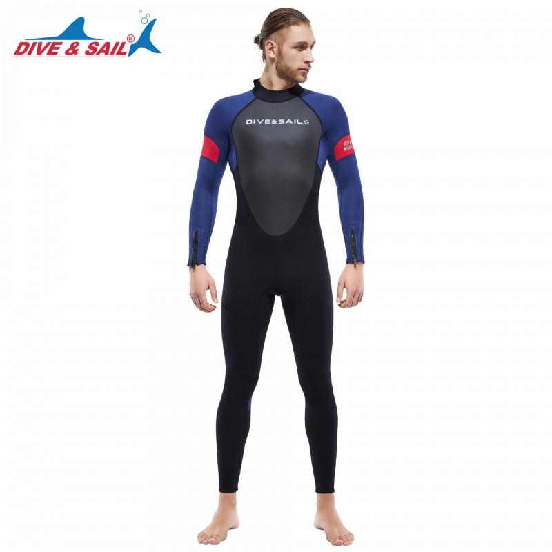 Diving Wetsuit 3mm Fullsuit Men Women Thermal Neoprene Surfing Snorkeling Jellyfish Protection