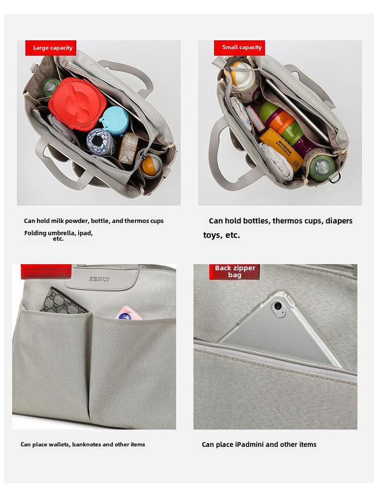 Модная многофункциональная сумка для мам: Утепленная, ручная, наплечная и сумка-мессенджер для мам и малышей