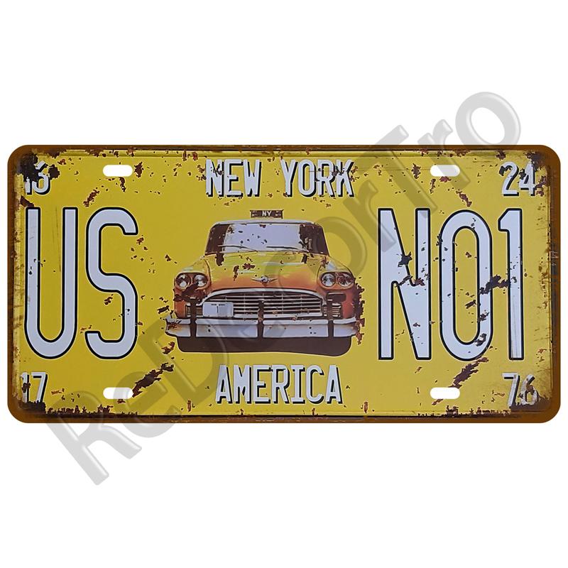 Знаменитый город Жестяная пластина Город-государство Жестяная табличка Дорожка Металлическая вывеска Настенный декор Гараж Бар Паб Клуб Отель Кафе Кухня Дом