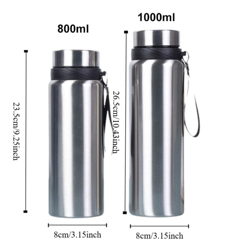 Large Capacity Vacuum Flasks Stainless Steel Insulated Bottle Thermos Cup Keep Cold and Hot