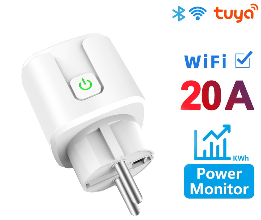 TUYA SMARTLIFE 20A Smart WiFi Socket