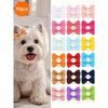 10pcs/100pcs Random Pet Hair Accessories & Hair Ties, Cute & No Damage, Suitable For Decorating Cats & Dogs