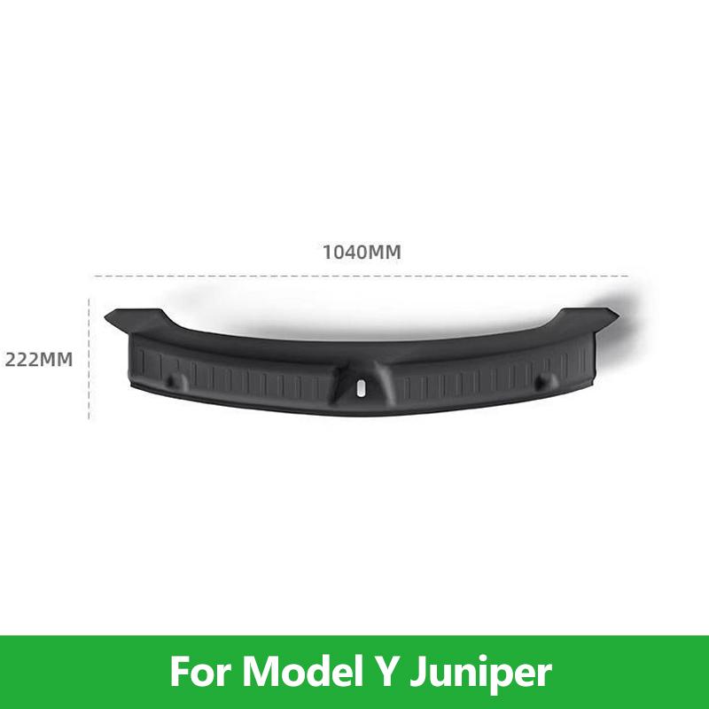 Порожек багажника из ТПЭ для Tesla Новой модели YL Модели Y Juniper 2025 2026 Износостойкий Защита от царапин Угловая крышка
