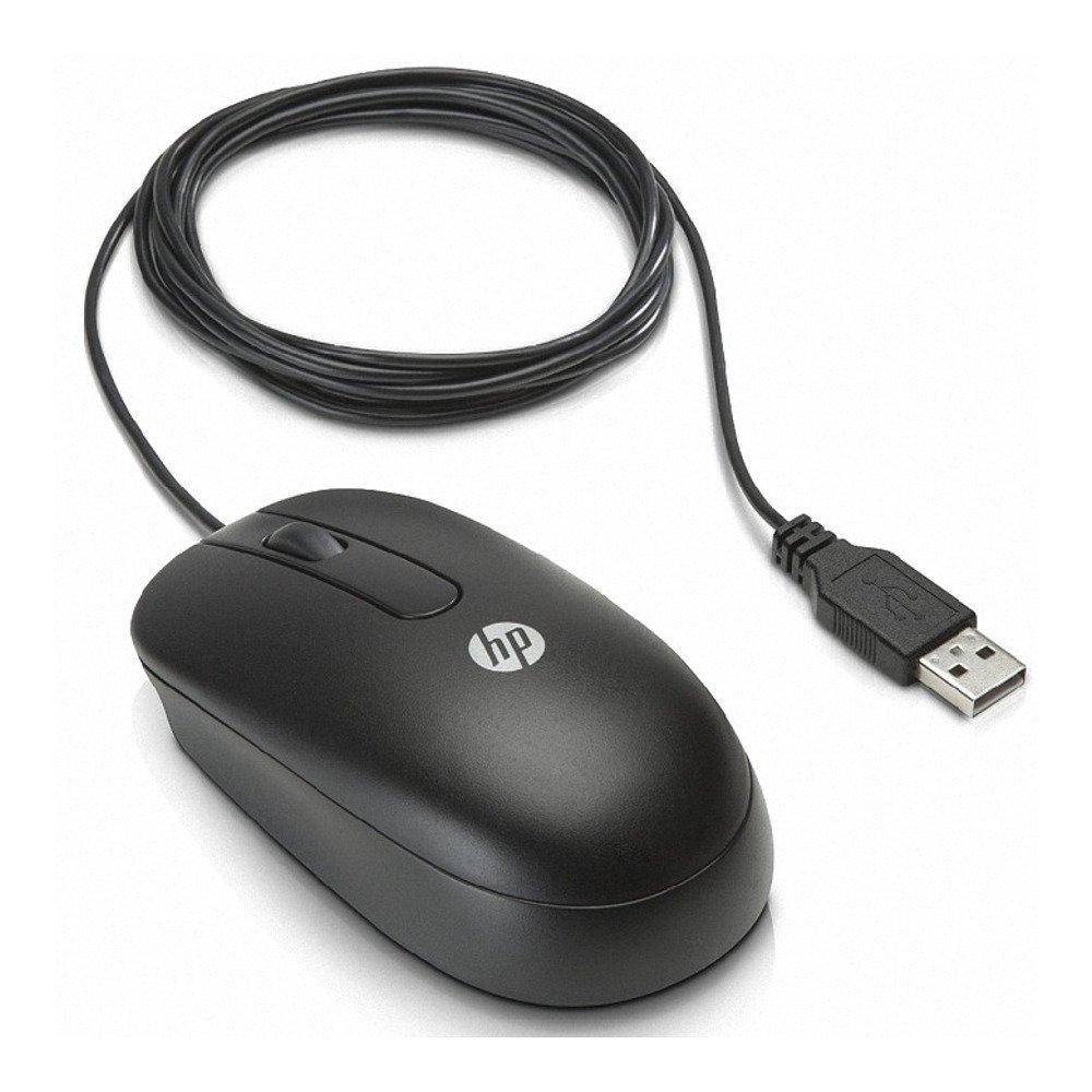 Оригинальная оптическая мышь HP USB с 2 кнопками, номер детали 672652-001