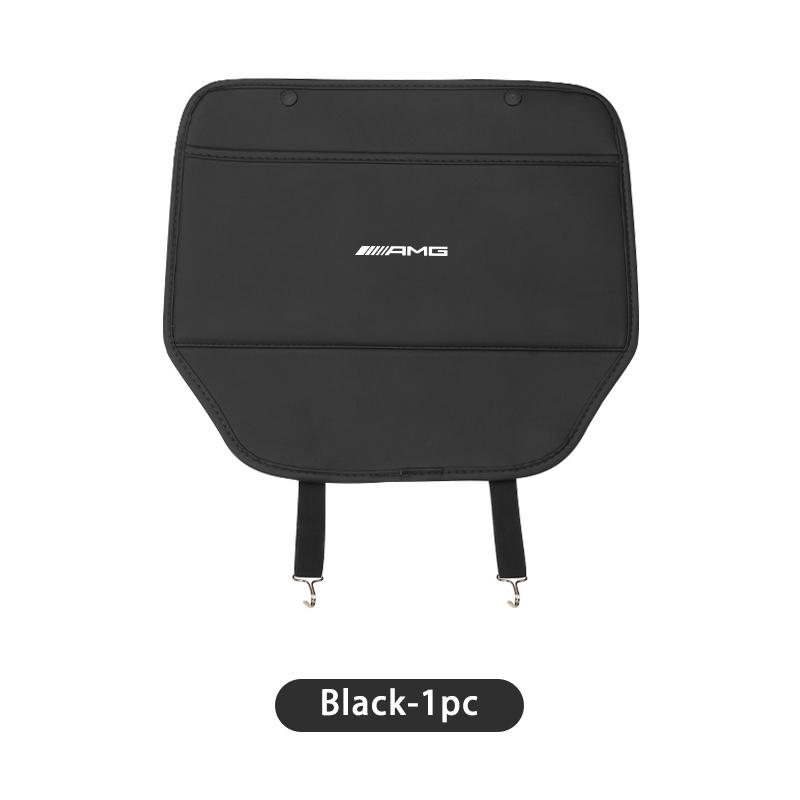 CSF1 Car Seat Back Anti-kick Pad Protector Mat Anti Scratch Organizer For Mercedes Benz AMG C180 C300 W124 W176 W177 C200 C260 GLC