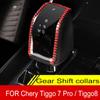 For Chery Tiggo 7 Pro 2022 2020 2021 Gear Lever Cover Shifter Knob Case Fit Gearbox Stick Shift Collars Handle Protector Salon