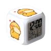 Colorful Led Pikachu Thermometer Alarm Clock For Kids' Room
