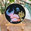 Набор для вышивания крестиком «Морской пейзаж» DIY, 30x30 см, стартовый набор для вышивания с пяльцами 20 см для взрослых
