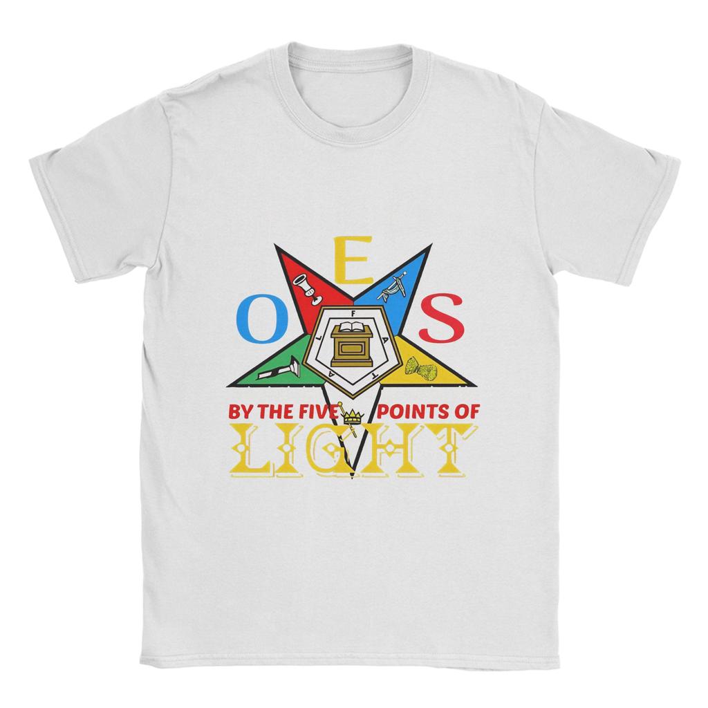 Oes Style Order Of The Eastern Star Logo Sistar Light Tshirt Unisex Vintage 100 Cotton T Shirts Summer O Neck Tees Clothing