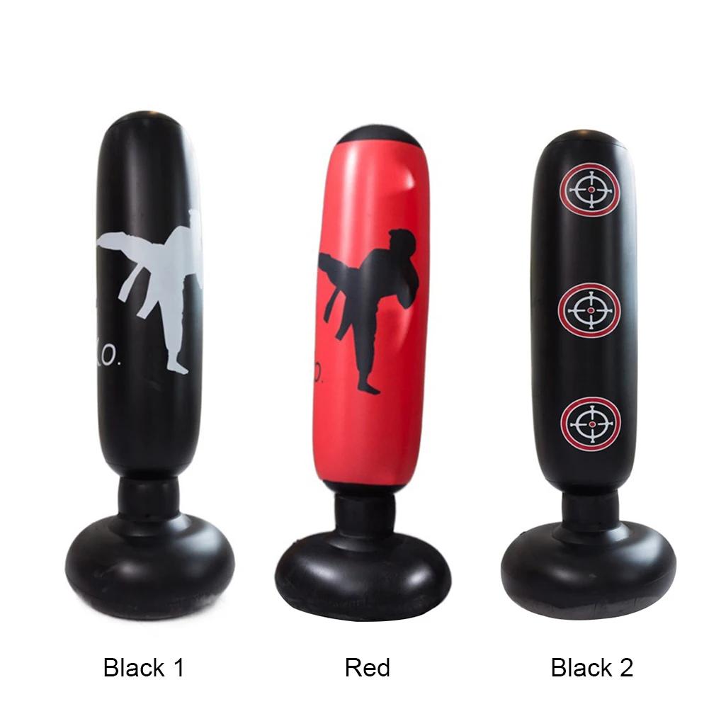 1.2/1.6 м Боксерский мешок Детский надувной боксерский мешок Тренажерный зал Фитнес Тренировка по боксу Мешок с песком Игрушки для снятия стресса для взрослых и детей