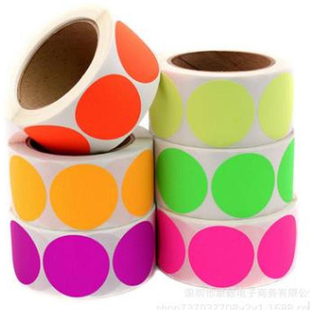 Школьные принадлежности Наклейки Chroma Label Наклейки Color Label Наклейки Dot Label Наклейки Mark Stickers