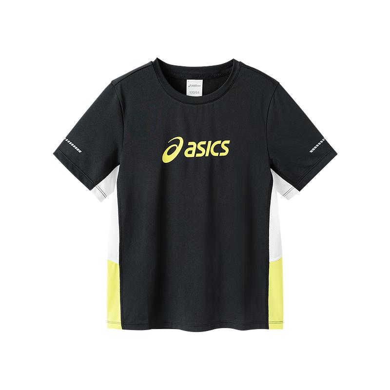 Asics Детская спортивная футболка унисекс из быстросохнущей ткани