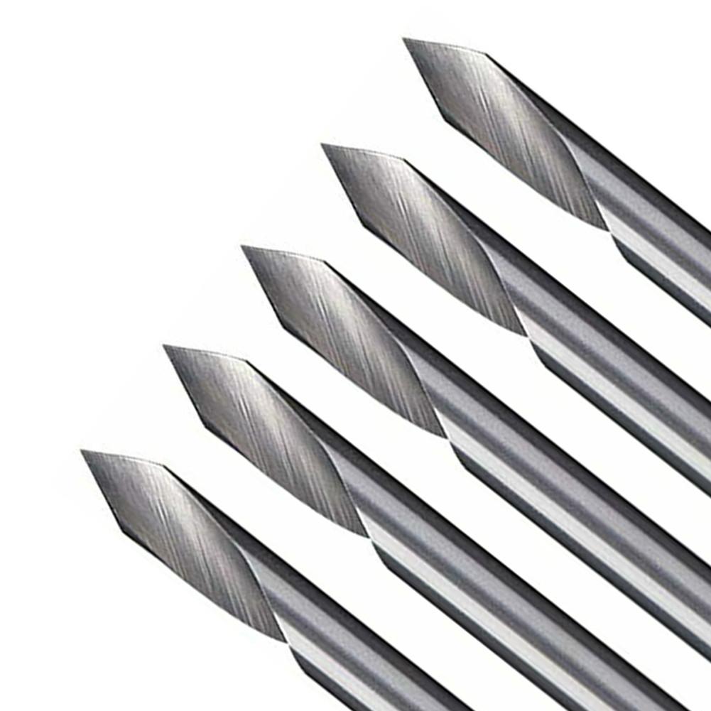 1/8 хвостовик спиральный ЧПУ фрезерный 60 градусный гравировальный инструмент