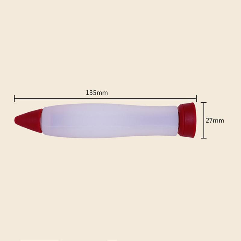 Силиконовая ручка для письма на еде Инструменты для украшения шоколада Формы для торта Глазурь для печенья Насадки для кондитерских изделий Инструменты для выпечки тортов