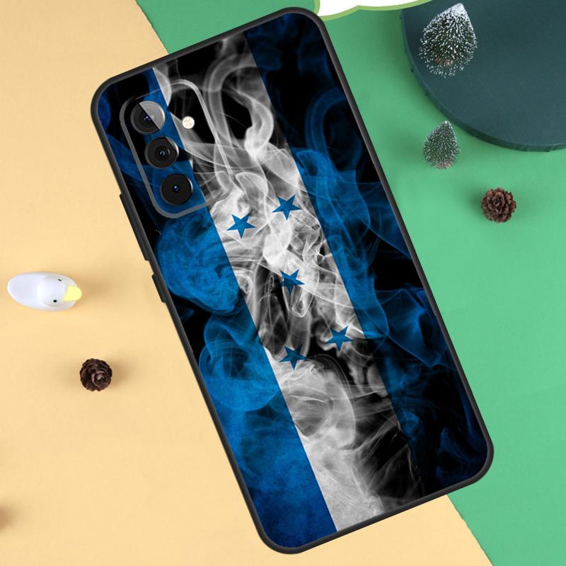 Honduras Flag Case For Samsung Galaxy A34 A54 A14 A13 A33 A53 A12 A32 A52 A71 A51 A25 A55 A35 A15 Cover