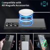 Для Magsafe Matte Magnetic Case для Samsung Galaxy S25 S24 S23 S22 S21 Ultra Plus FE противоударный матовый чехол для беспроводной зарядки
