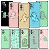 Cute Dinosaur Bear Couple Phone Case For Xiaomi Redmi Note 12 5G 11 10 Pro Plus 9S 9 8 7 9T 8T 10C 9C 9A K50 Gaming Soft Cover