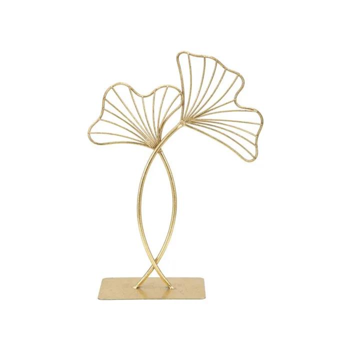 Mauro-Ferretti Decorative Sculpture Metal 25 x 8.5 x 35 cm Gold