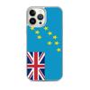 Coque iPhone - Tuvalu - Drapeau - Souple - Multicolore - Compatible iPhone 13 Pro Max