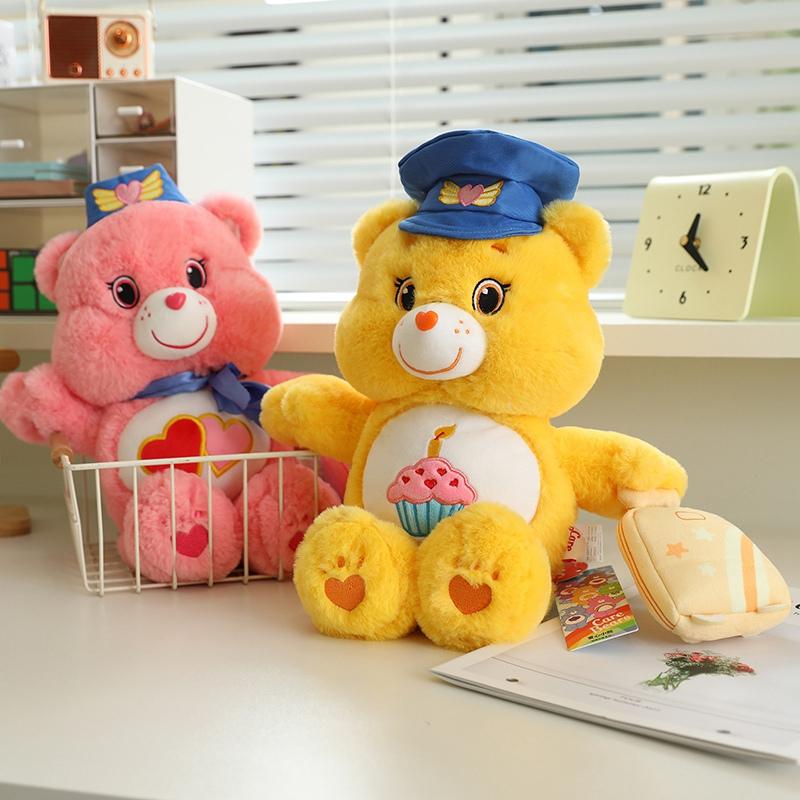 Мультяшные аниме-медведи по уходу за больными, плюшевые игрушки, милые мягкие игрушки, кролики, собаки, слоны, плюшевые куклы, подарки для девочек
