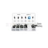 121pcs Universal Honda Car Trim Fasteners: Mixed Clips for Panel, Accessory, and Decoration.