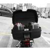 Universal Motorcycle Night Reflective Trunk Rainproof Large Storage Box Case