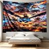 How to Train Your Dragon Print Tapestry - Portable Wall Decor Cloth, for Home, Dorm, Travel, Bedroom, Living Room - Ideal Birthday Housewarming Gift