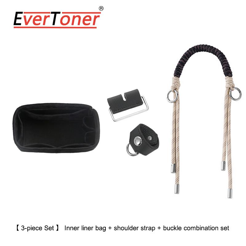 EverToner Модный Ручной Плетения Ремешок для Сумки-ланчбокса H, Модифицированная Пряжка/Внутренняя Подкладка, Универсальные Части Сумки, Аксессуары