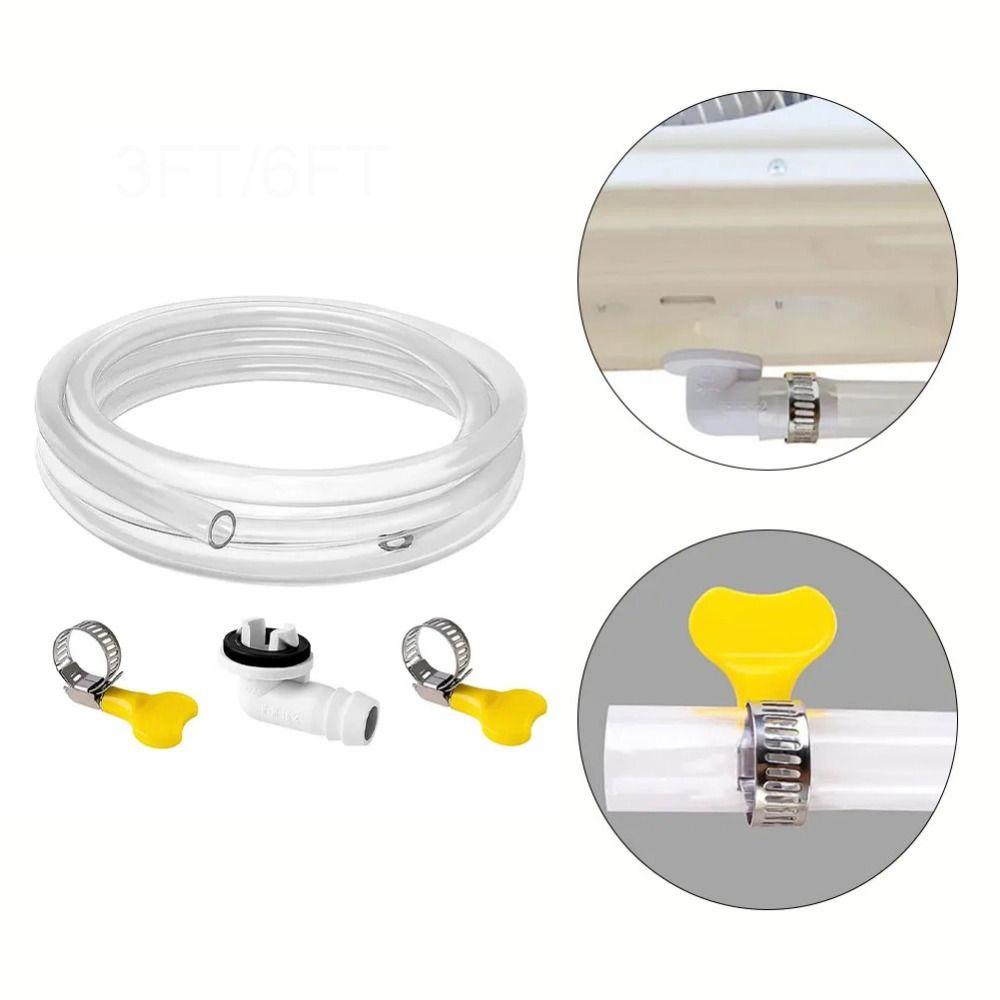 1 комплект Раздельный оконный кондиционер Сливной шланг Труба Сливной комплект Водопроводная труба Соединитель