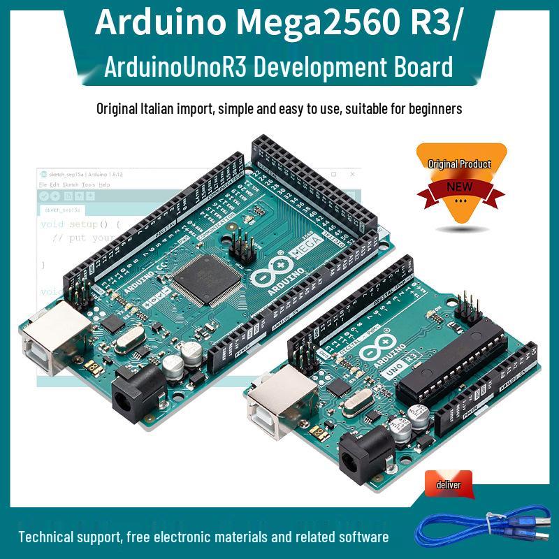 Плата для разработки и обучения на микроконтроллерах Arduino UNO R3 и Mega 2560 R3