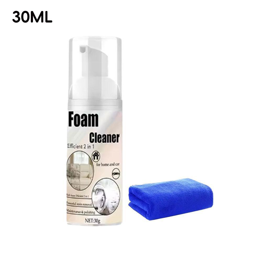 Universal No Wash Foaming Seat Cleaning Spray Efficient Stain Clean Leather Fabric Surface Anti-Aging Car Care Supplies