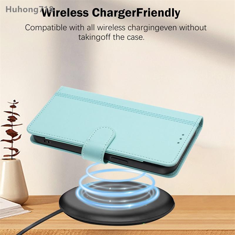 For OPPO F27 F31 Reno 4 4F 5 5F 6 Lite Pro Plus 4G 5G Flip Wallet Case Leather Cover With Card Slot Silicone Hand Strap Wireless Charging