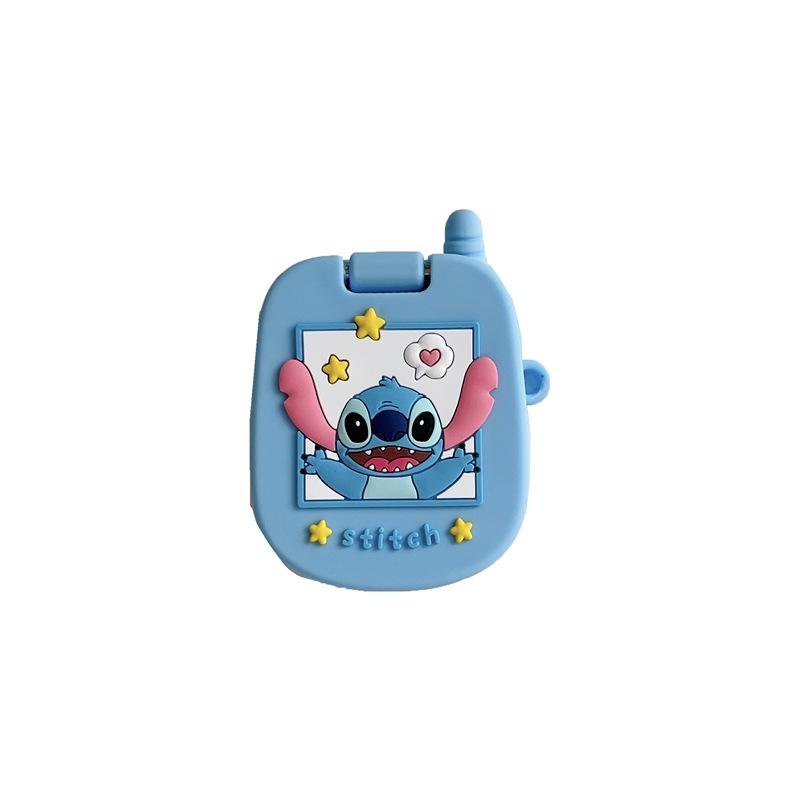 Чехол Stitch для Airpods 4 Apple Bluetooth беспроводная гарнитура 1/2/3 поколение pro2 силиконовый