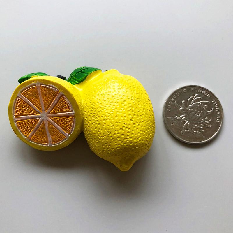 Креативные 3D свежие фрукты магнитные наклейки на холодильник магнитные украшения для кухонь ананас лимон вишня магниты на холодильник подарок