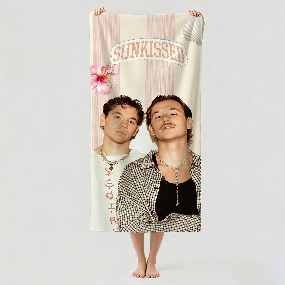 Music group M-Marcus and M-Martinus Towel Drying Bath Towel Applicable To Light Swimming Camping Yoga Beach Out