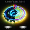WS2811 COB RGBIC Светодиодная лента 576 светодиодов/м Адресный Dream Color DC12V WS2812B Высокогибкие лампы FOB COB RA90 1M 2M 3M 5M