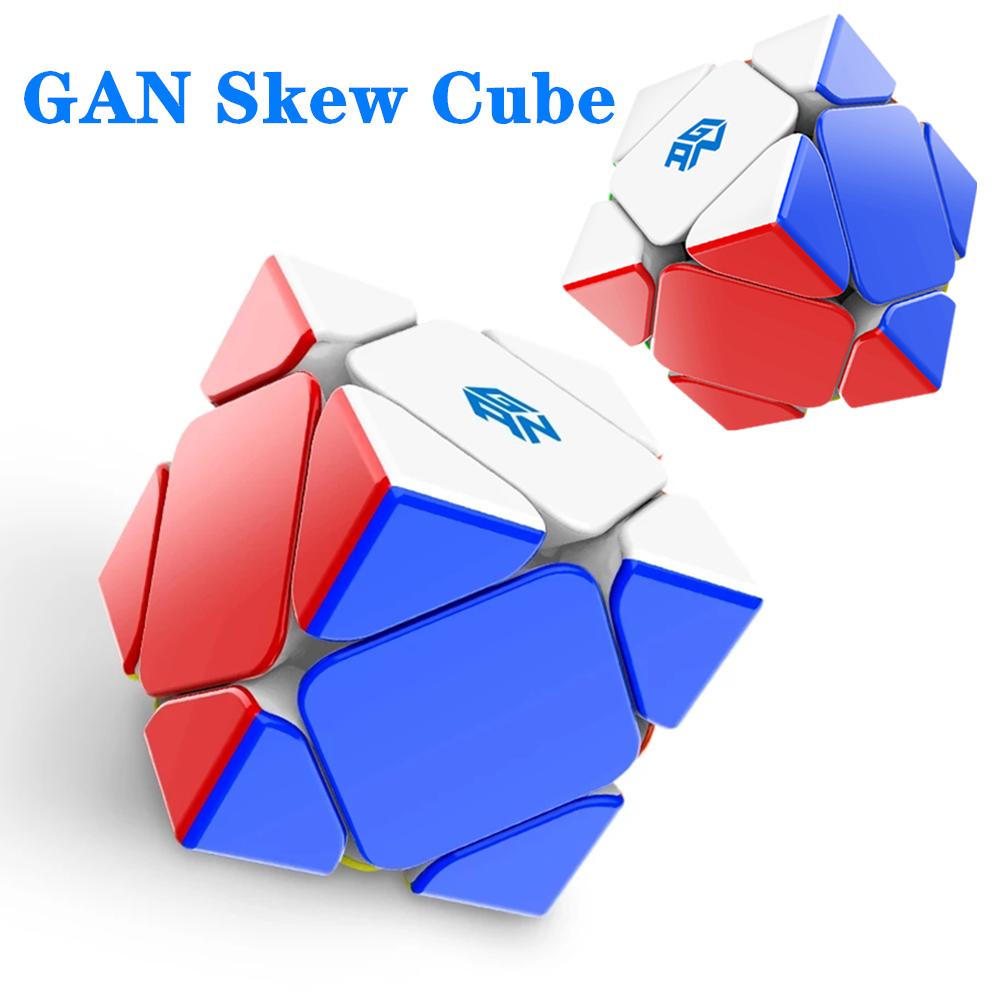 GAN Magnetic Skew Cube 3x3 Speed Cube GAN Skewb M Magic Cube Gans Magnet Puzzle Cubo Magico