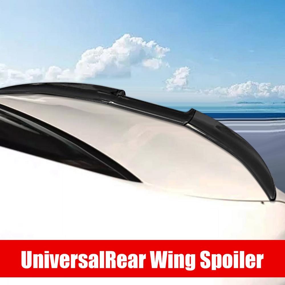 Крыло для автомобиля Трехступенчатое автомобильное крыло Регулируемый спойлер багажника Спойлер заднего крыла Крыло для семьи и друзей Большинство автомобилей Новый год