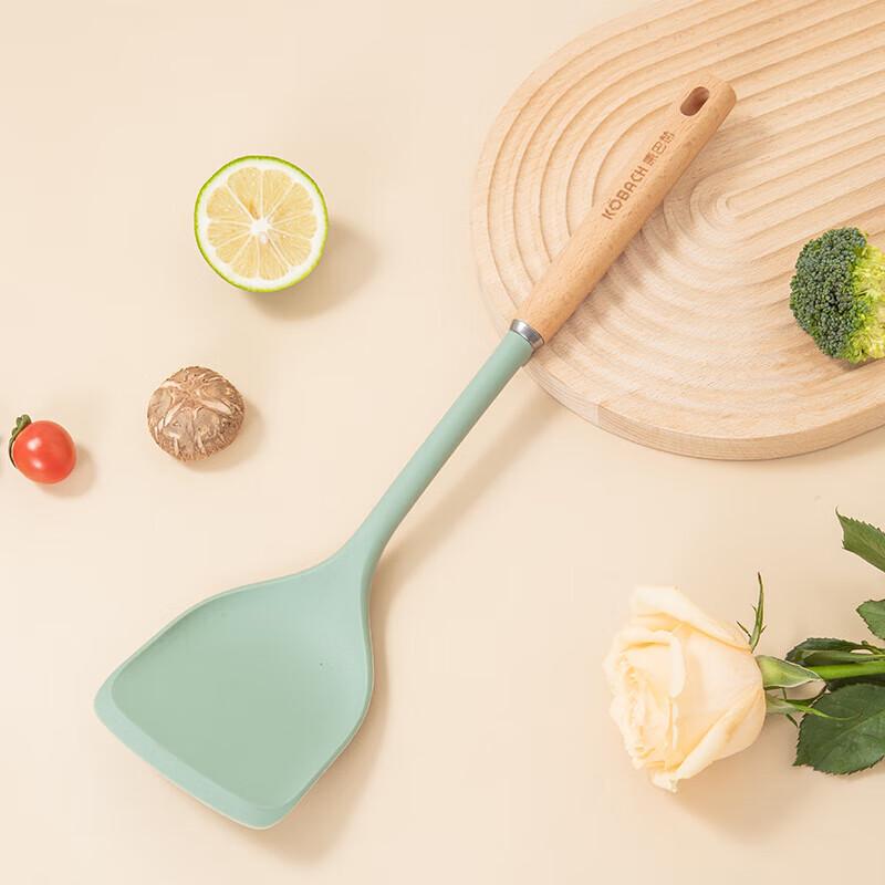 Kangbachen Beechwood Silicone Spatula