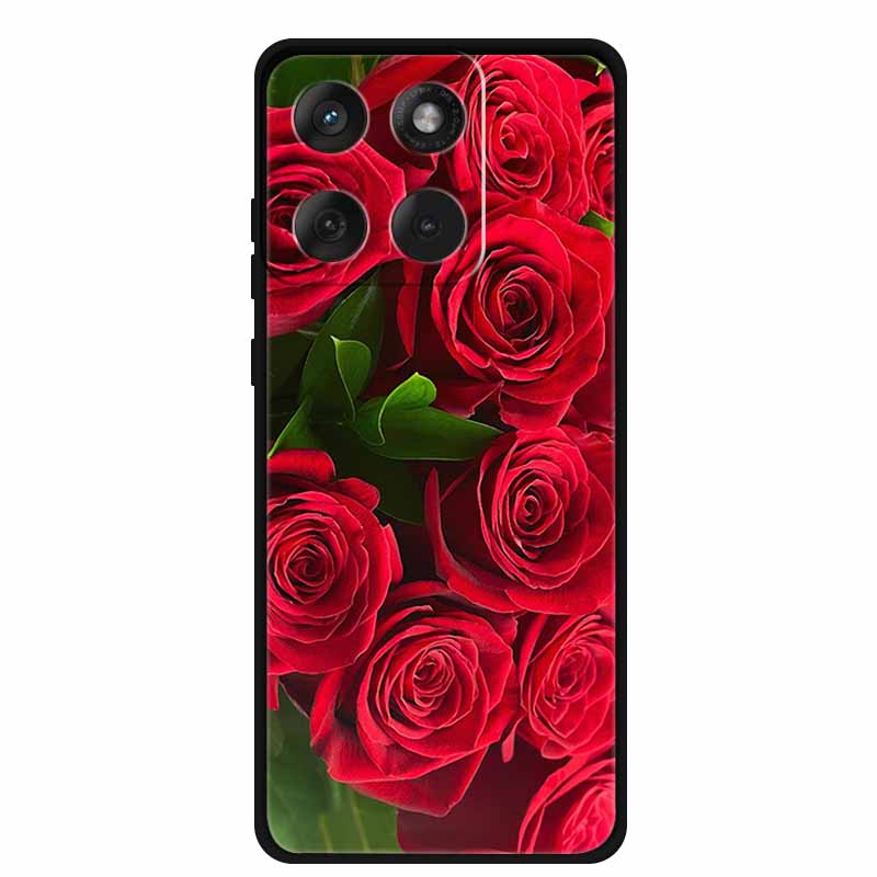 Чехол для Motorola Edge 70 5G 2025 Модный Черный Силиконовый ТПУ Мягкий Чехол для Телефона Для Motorola Moto X70 Air 5G Задняя Крышка Чехол Fundas