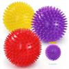 Squeezing Dog Toy Ball, a Small Dog Teeth Grinding Toy, Free of Bisphenol A, Non-toxic, Spiky Medium Size, Large and