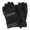 Tactical Gloves Black British Outdoor Riding Military Fans Anti-Cut Field Performance Sports Fitness Hard Shell Half Finger Gloves