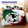 Club America Pattern Bedding,Quilt Set Quilt Cover Pillowcase Home Birthday Gift(1 * duvet cover + 2 * pillowcase, without core)